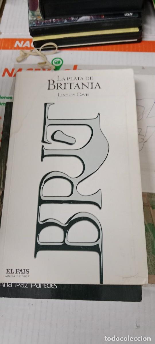 Libros de segunda mano: M-4 LIBRO LA PLATA DE BRITANIA / LINDSEY DAVIS - Foto 1