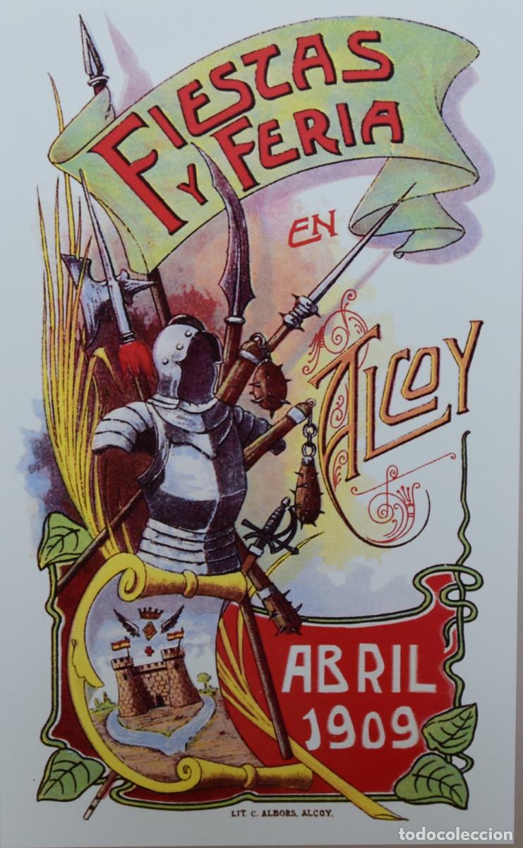 Second hand books: COLECCI&Oacute;N DE CUARENTA Y OCHO CARTELES DE MOROS Y CRISTIANOS DE LA CIUDAD DE ALCOY