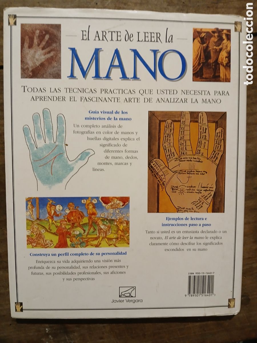 Libros de segunda mano: El Arte de leer la mano. Lori Reid. - Foto 2