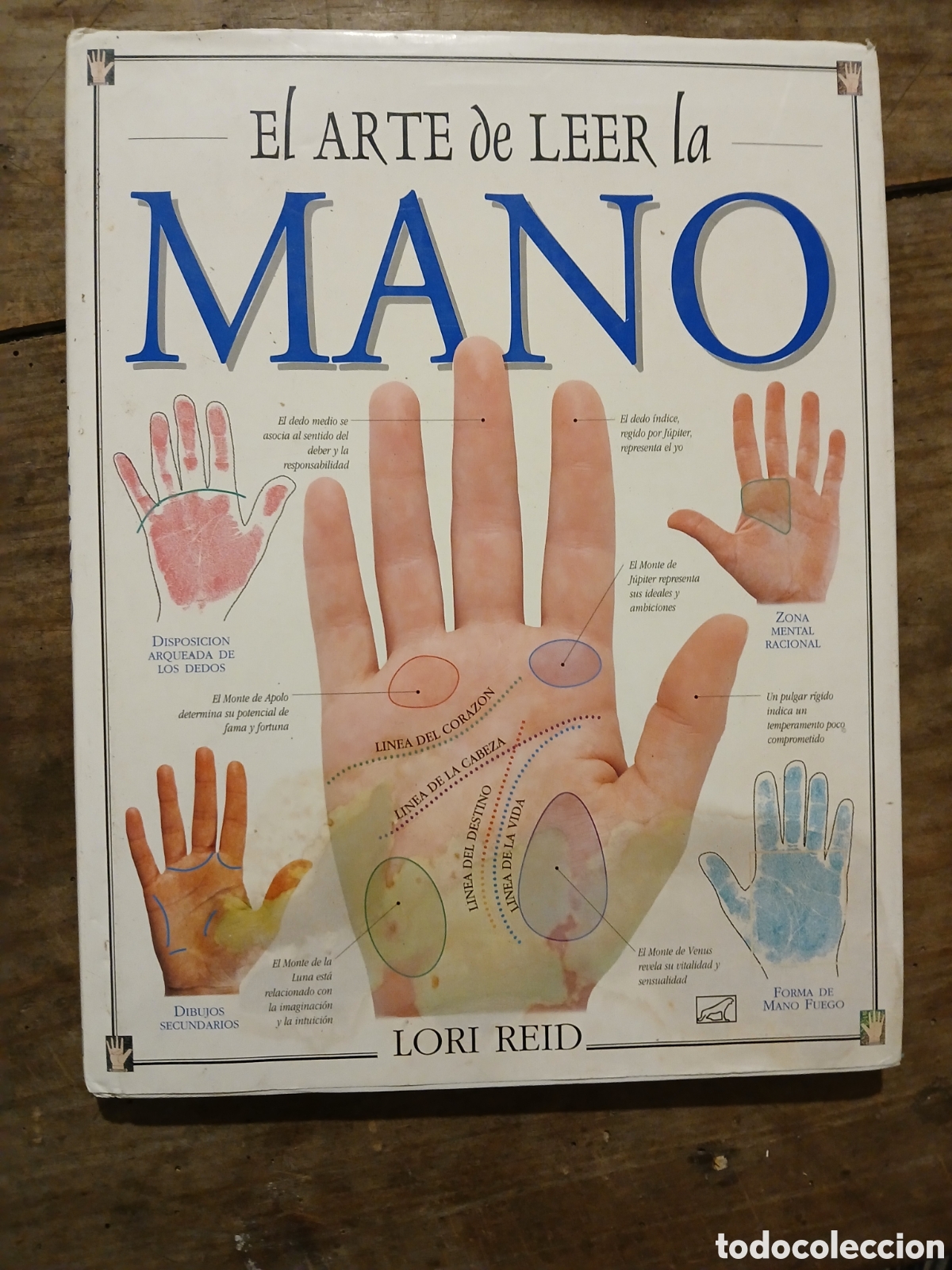 Libros de segunda mano: El Arte de leer la mano. Lori Reid. - Foto 1