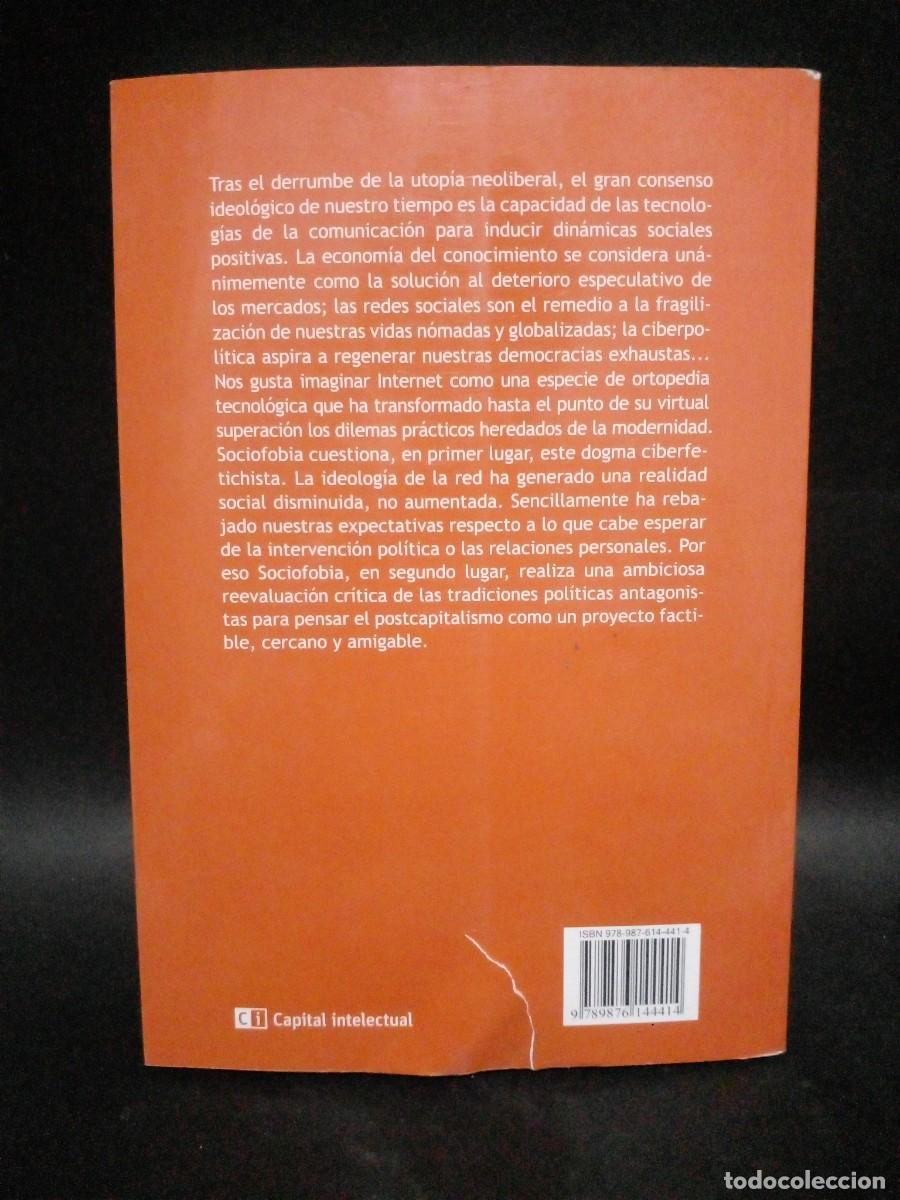 Libros de segunda mano: C&Eacute;SAR RENDUELES - SOCIOFOBIA - 2014 - Foto 4