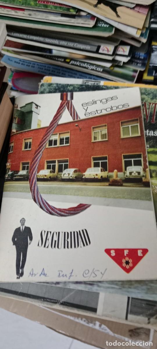 Libros de segunda mano: M-29 LIBRO ESLINGAS Y ESTROBOS SEGURIDAD - Foto 1