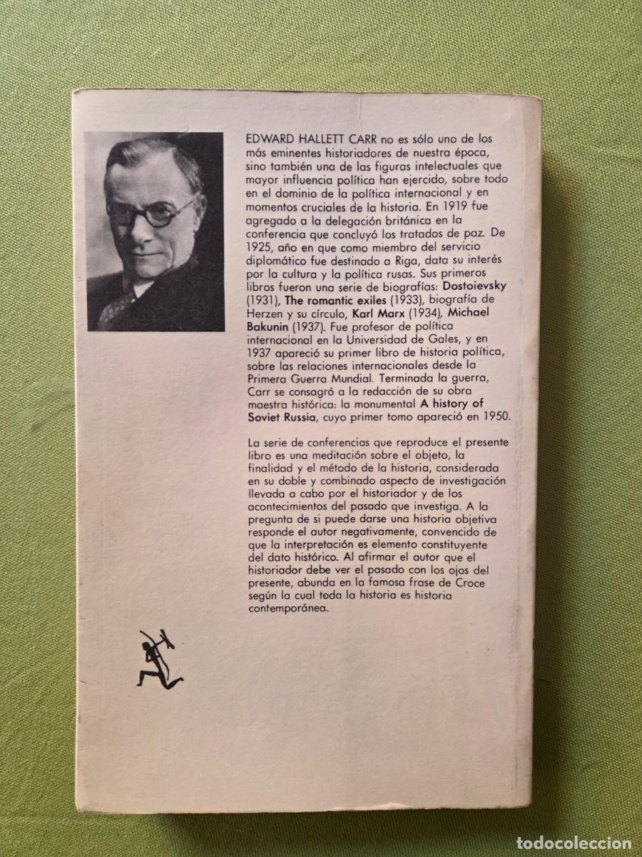 Libros de segunda mano: Qu&eacute; es la historia? E.H. Carr. - Foto 2
