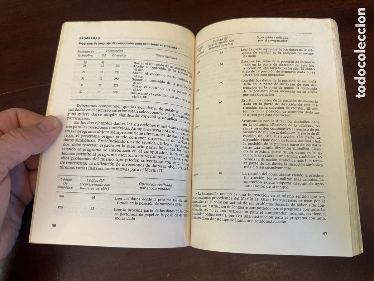Libros de segunda mano: PRINCIPIOS B&Aacute;SICOS DE LOS COMPUTADORES, S.M.WEINSTEIN Y A.KEIM, NUEVA COLECCI&Oacute;N LABOR - Foto 7