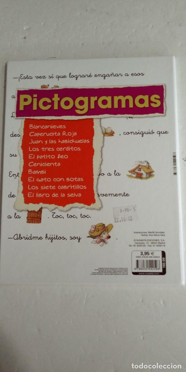 Libros de segunda mano: Pictogramas Los siete cabritillos Ana Serna Vara - Foto 2