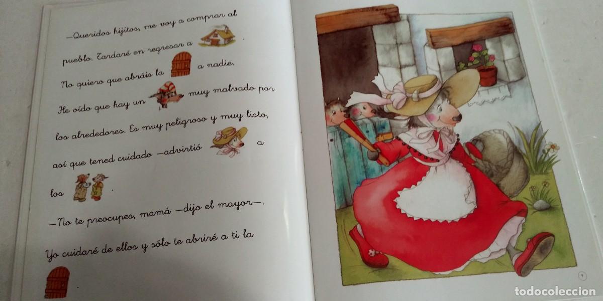 Libros de segunda mano: Pictogramas Los siete cabritillos Ana Serna Vara - Foto 3