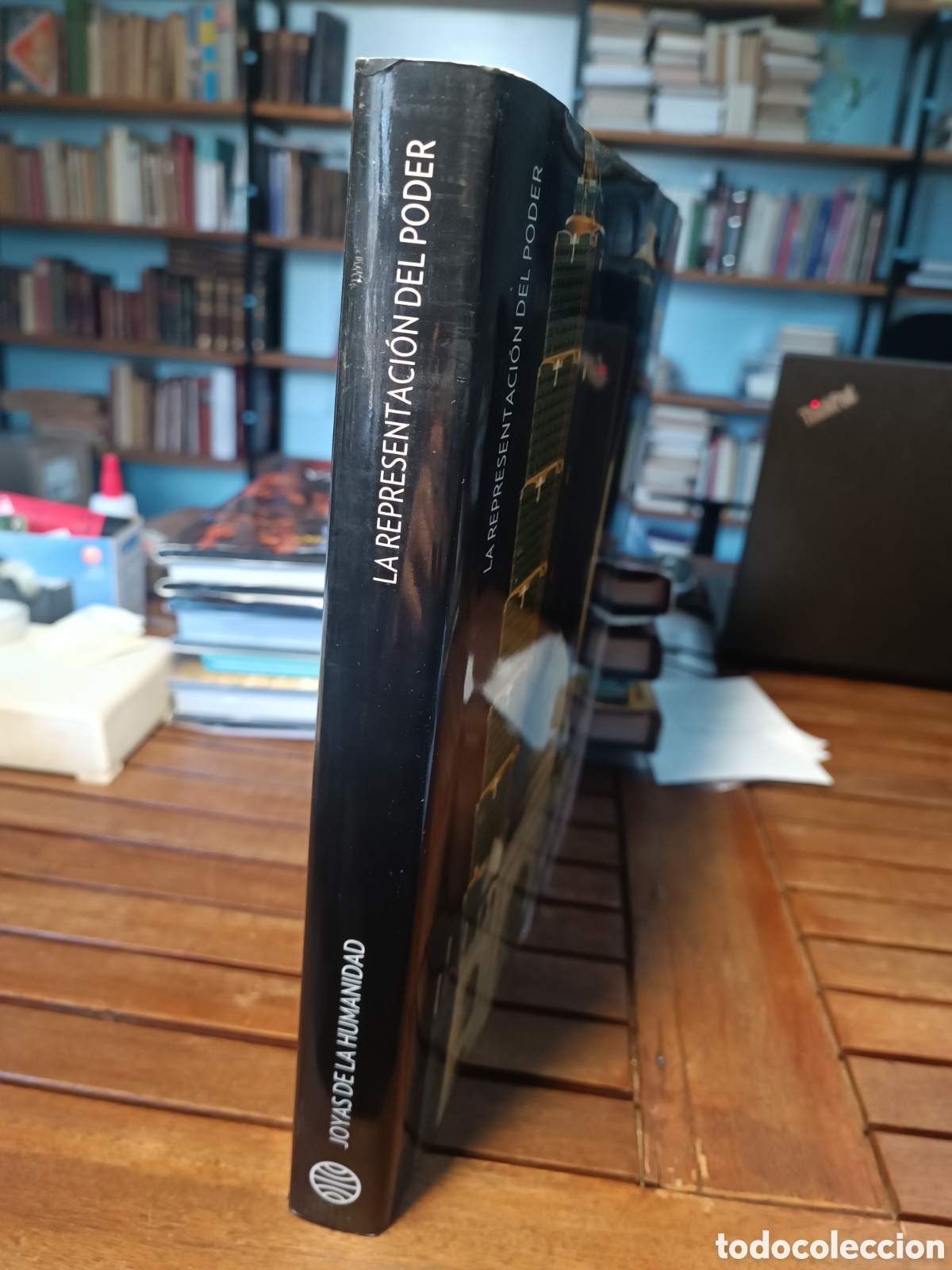 Libros de segunda mano: La representaci&oacute;n del poder joyas de la humanidad planeta tapa dura - Foto 2