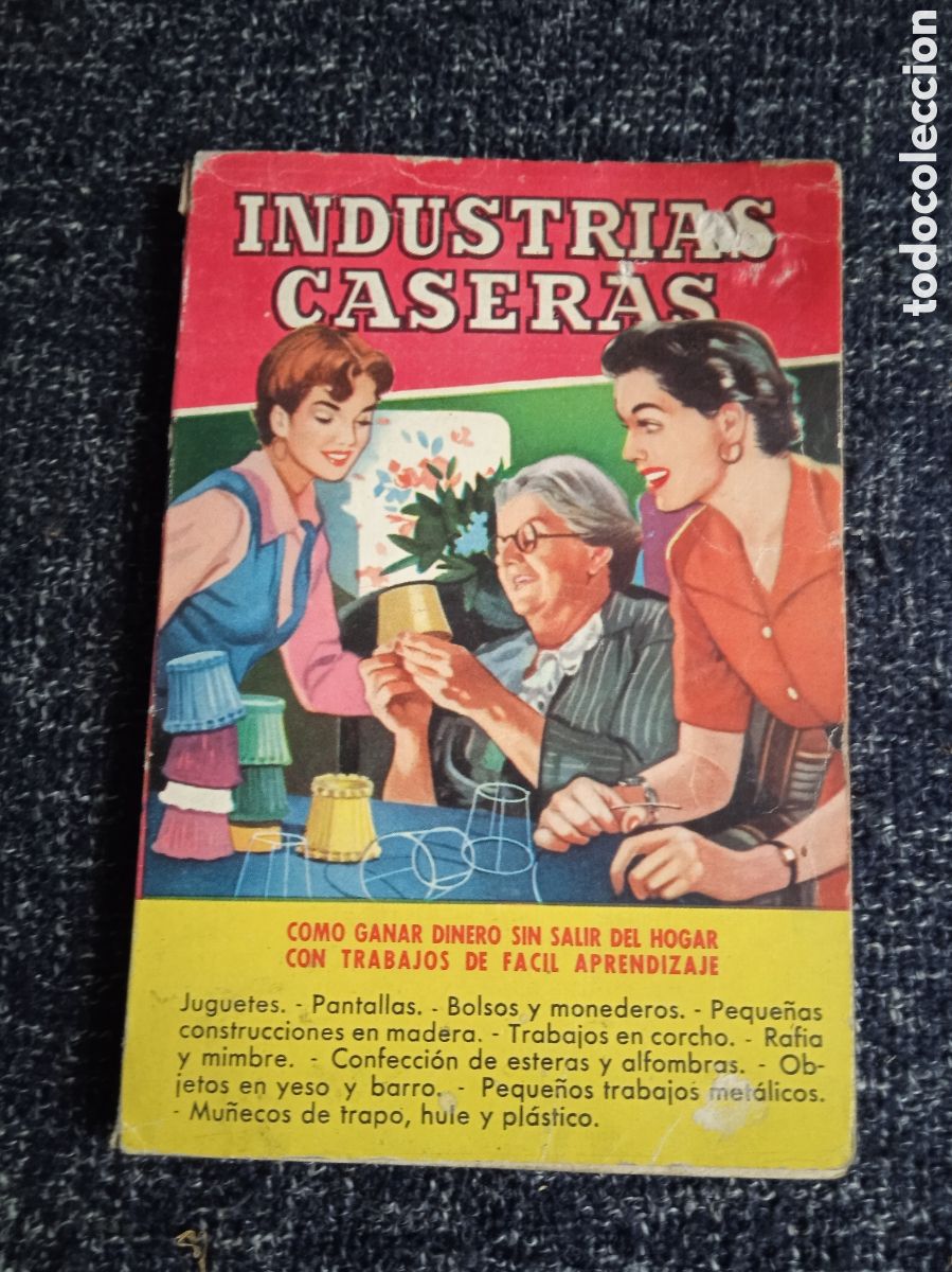 Libros de segunda mano: INDUSTRIAS CASERAS / J.C. DE BARBER&Aacute; -ED. BRUGUERA 1955