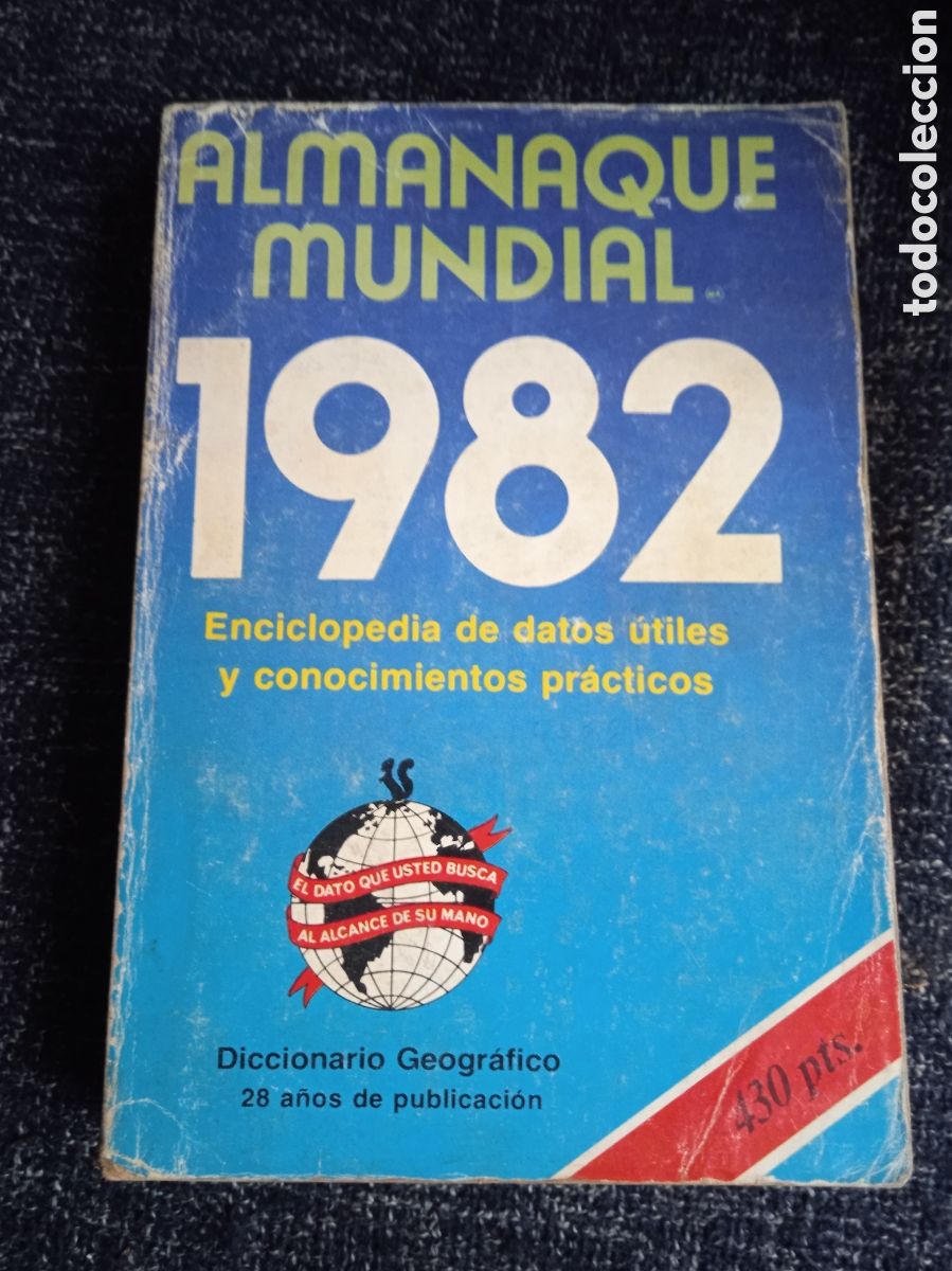Libros de segunda mano: ALMANAQUE MUNDIAL 1982 - DATOS UTILES Y CONOCIMIENTOS PRACTICOS - Foto 1