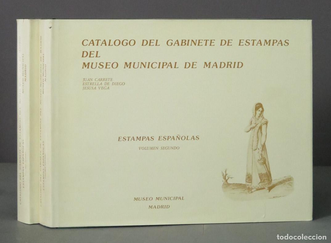 Second hand books: CATALOGO DEL GABINETE DE ESTAMPAS DEL MUSEO MUNICIPAL DE MADRID ESTAMPAS ESPA&Ntilde;OLAS. 2 T