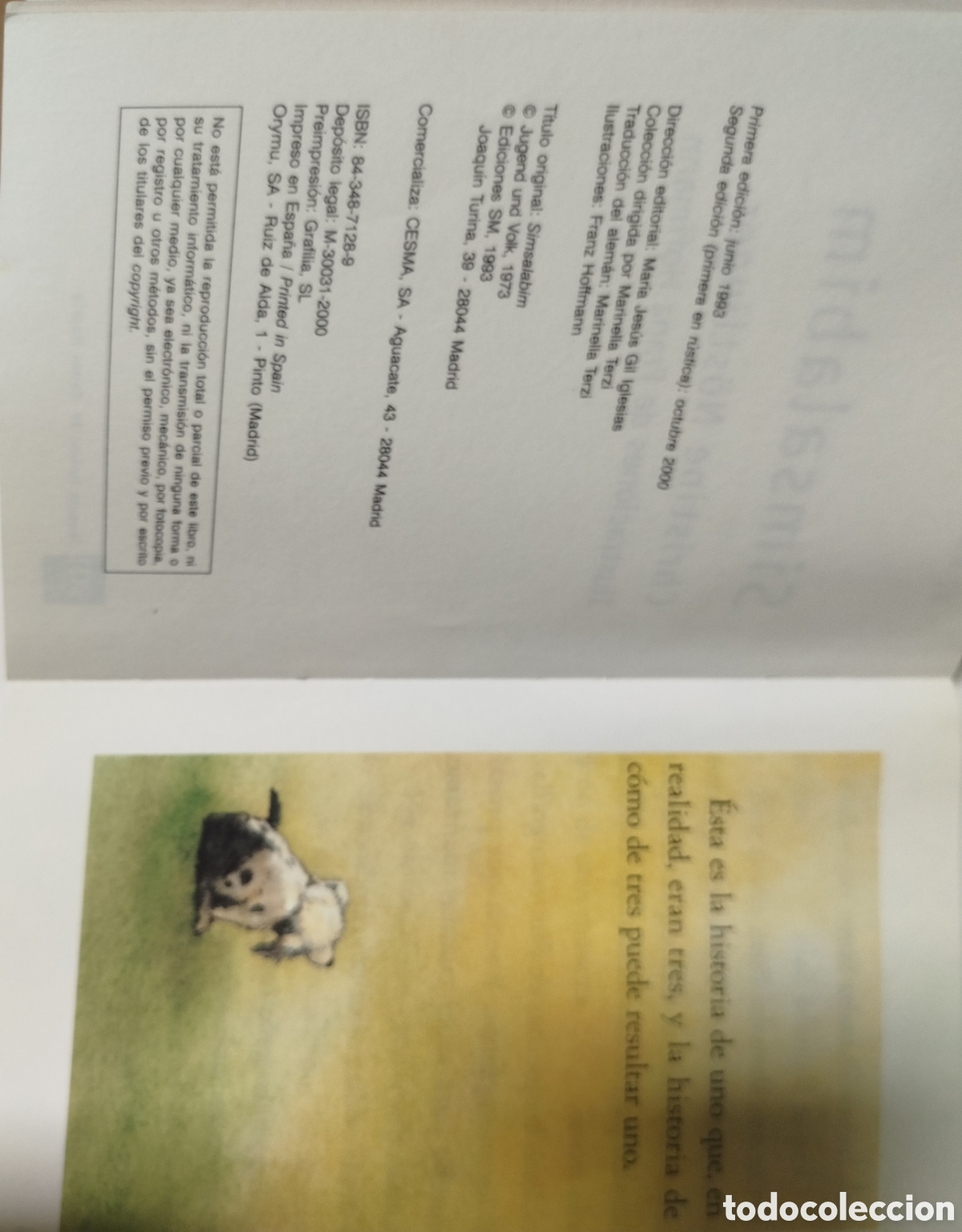 Libros de segunda mano: Simsalabim. colecci&oacute;n el barco de vapor - Foto 3