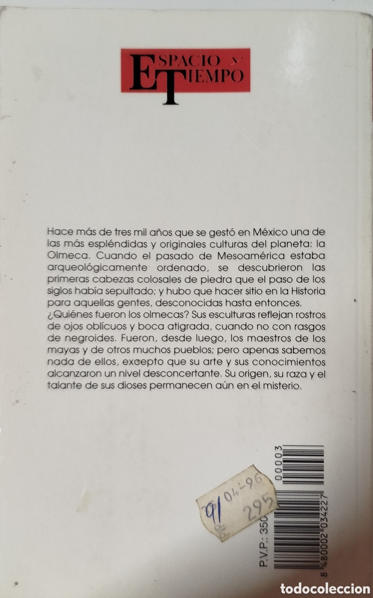 Libros de segunda mano: El dios Jaguar biblioteca b&aacute;sica de espacio y tiempo - Foto 2