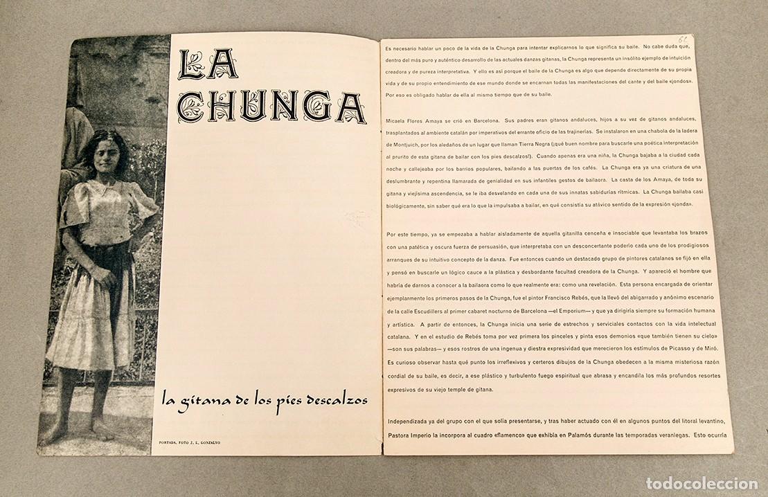 Libros de segunda mano: LA CHUNGA - LA GITANA DE LOS PIES DESCALZOS - Foto 3