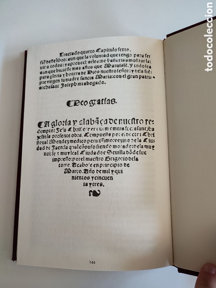 Libros de segunda mano: Crist&oacute;bal M&eacute;ndez. Libro del ejercicio corporal y de sus provechos. Ja&eacute;n, 1553. Facs&iacute;mil y estudio. - Foto 6