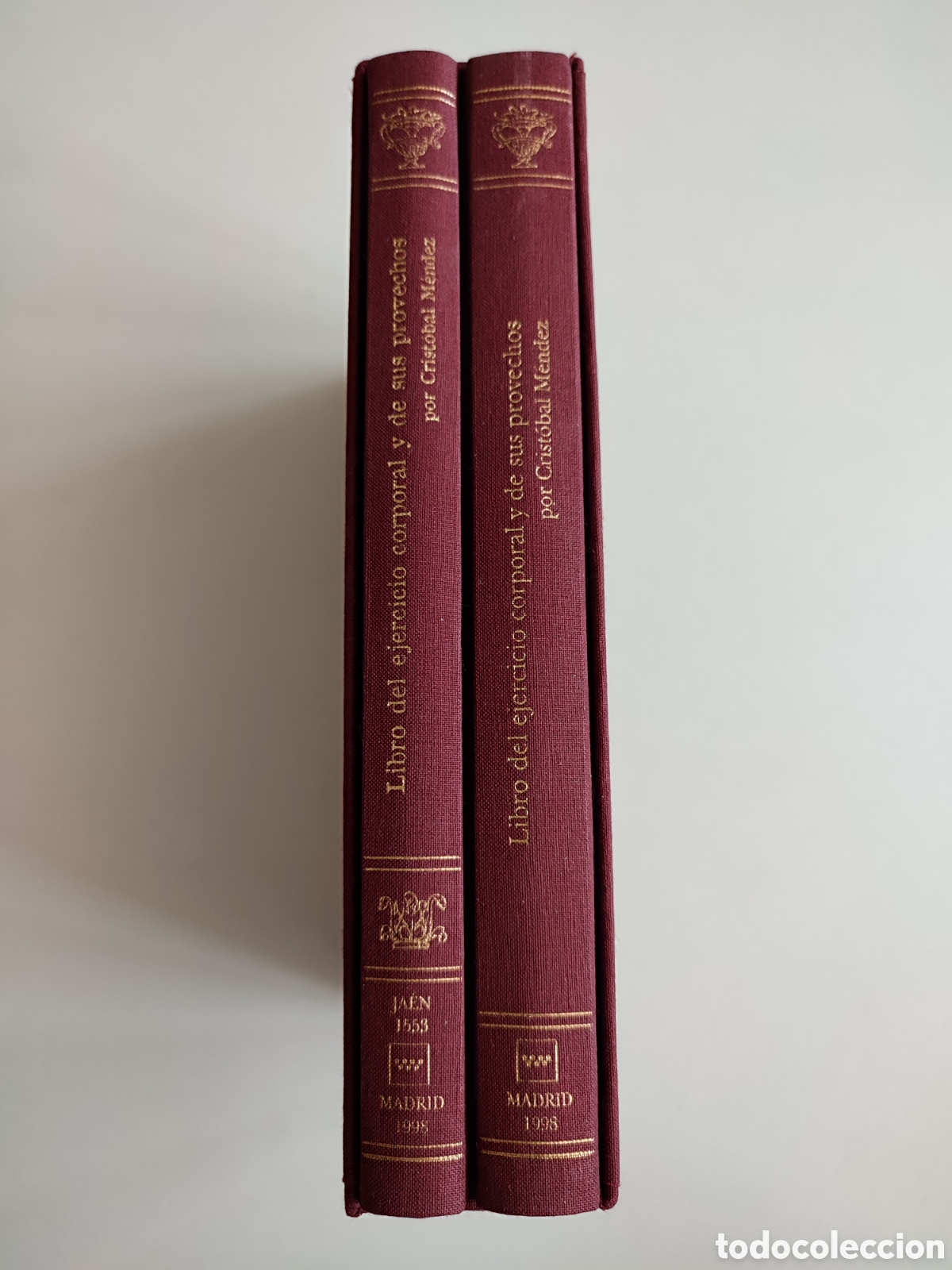 Libros de segunda mano: Crist&oacute;bal M&eacute;ndez. Libro del ejercicio corporal y de sus provechos. Ja&eacute;n, 1553. Facs&iacute;mil y estudio. - Foto 3