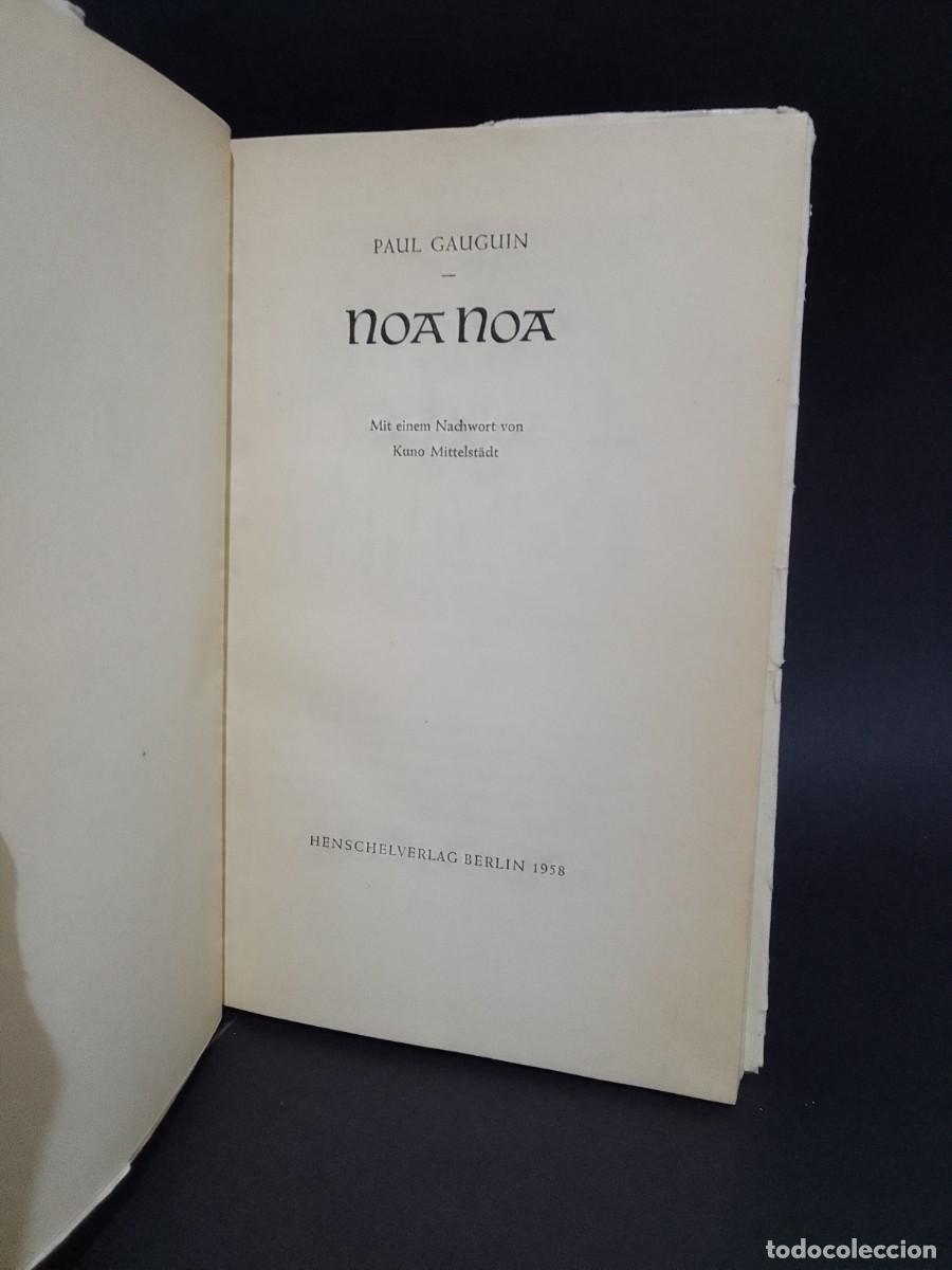 Libros de segunda mano: PAUL GAUGUIN - NOA NOA - 1958 - Foto 2