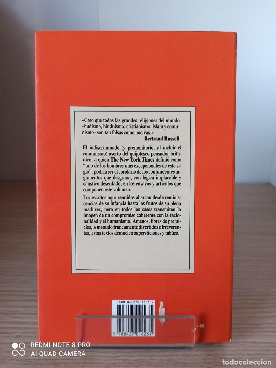 Libros de segunda mano: SOBRE DIOS Y LA RELIGION de Bertrand Russell (Ed. Alcor) - Foto 2