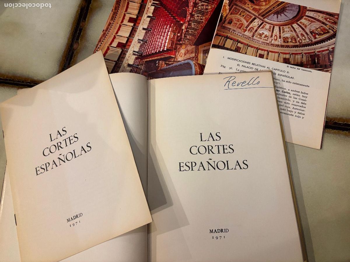 Libros de segunda mano: Las Cortes Espa&ntilde;olas. Madrid, 1971. PEDIDO M&Iacute;NIMO 5&euro; - Foto 3