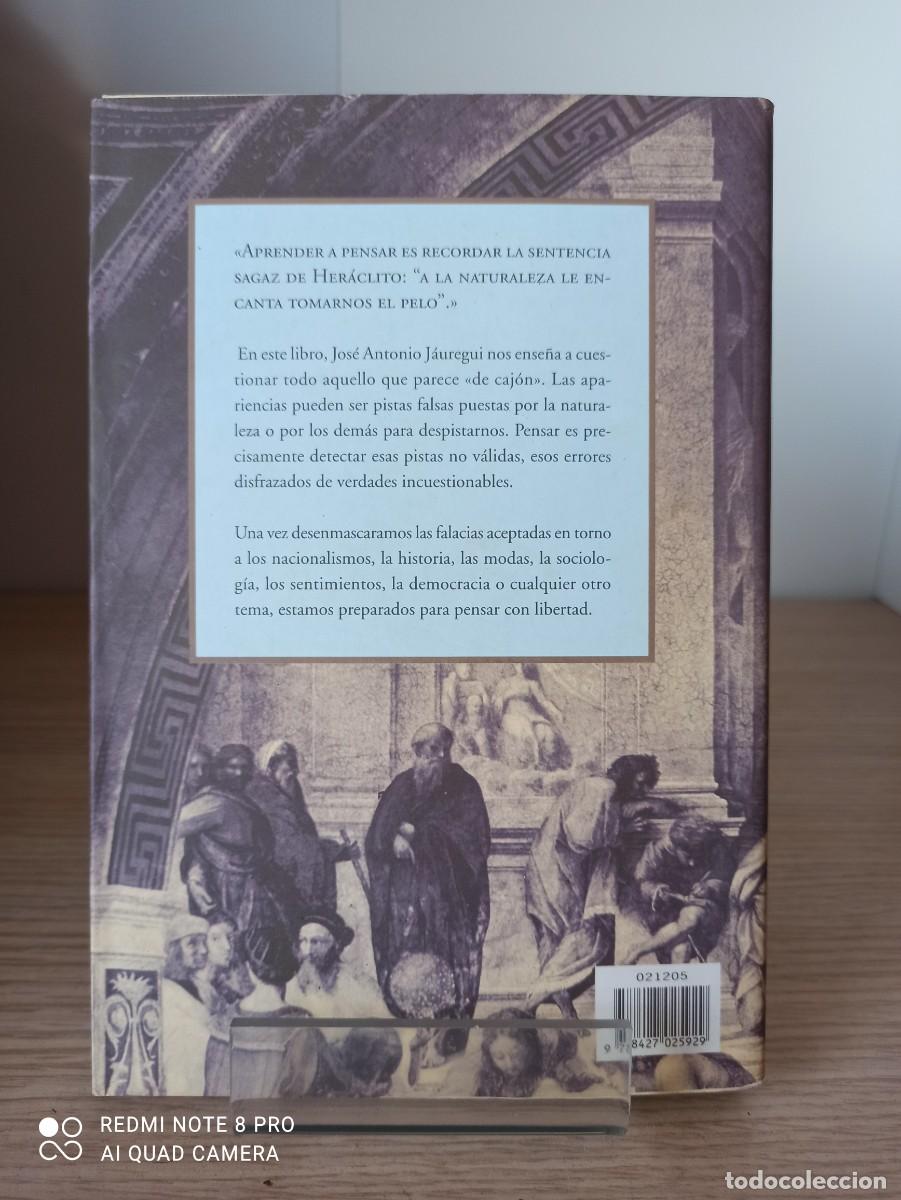Libros de segunda mano: APRENDER A PENSAR CON LIBERTAD de Jose Antonio Jauregui (Ed. Martinez Roca) - Foto 2