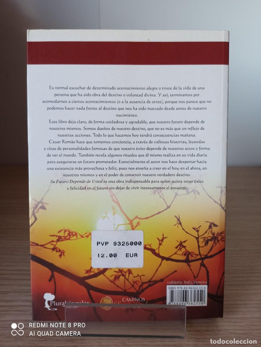 Libros de segunda mano: SU FUTURO DEPENDE DE USTED de Cesar Romao (Ed. Plural Singular) - Foto 2