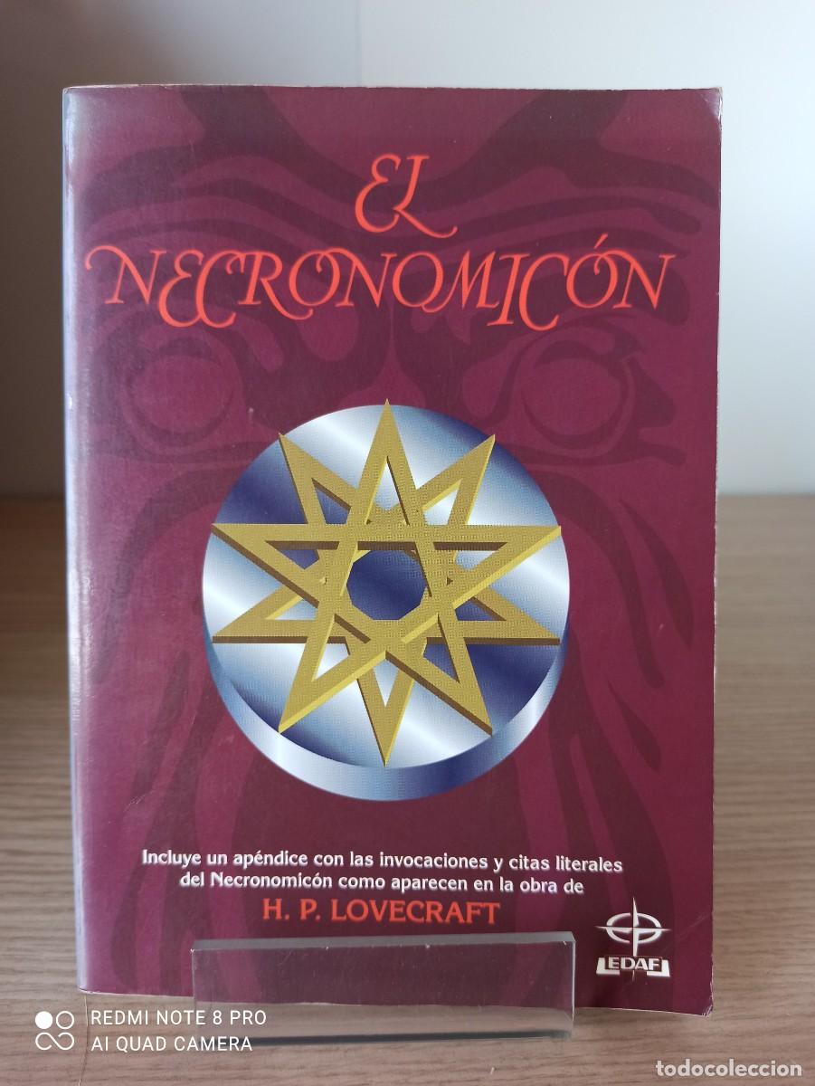 Libros de segunda mano: EL NECROMICON de H.P. Lovecraft (Ed. Edaf) - Foto 1