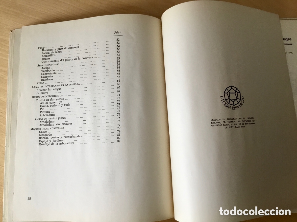 Libros de segunda mano: Barcos en botella. Julio O Guillen. Doncel - Foto 9