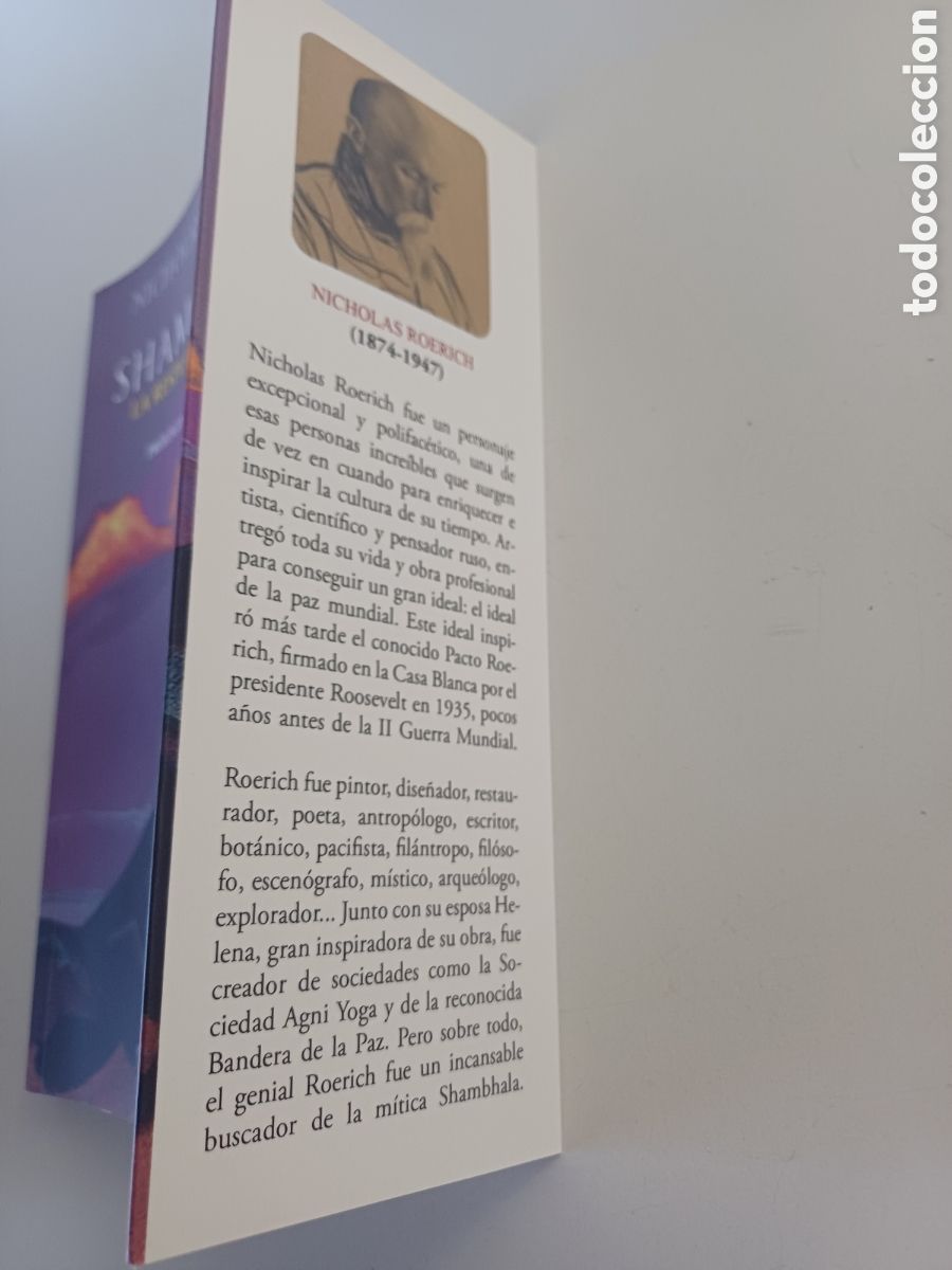 Libros de segunda mano: Shambhala la resplandeciente Nicholas Roerich 2020 - Foto 2