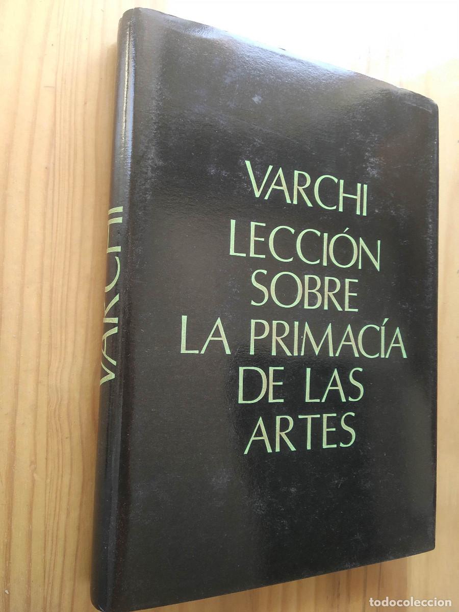 Libros de segunda mano: Leccion sobre la primacia de las artes - Varchi - Foto 1