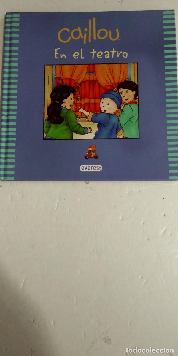 Libros de segunda mano: Caillou en el teatro Johanne Mercier - Foto 1