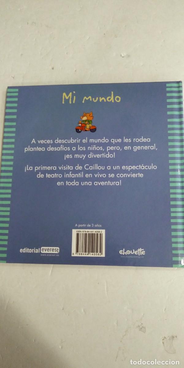 Libros de segunda mano: Caillou en el teatro Johanne Mercier - Foto 2