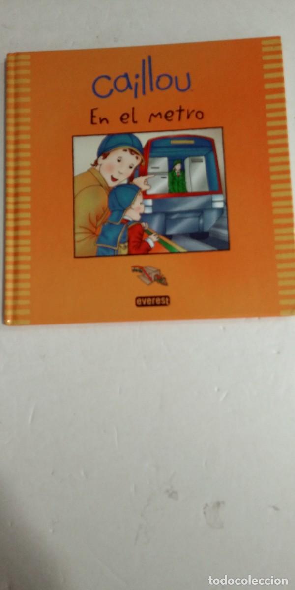 Libros de segunda mano: Caillou en el metro Johanne Mercier - Foto 1