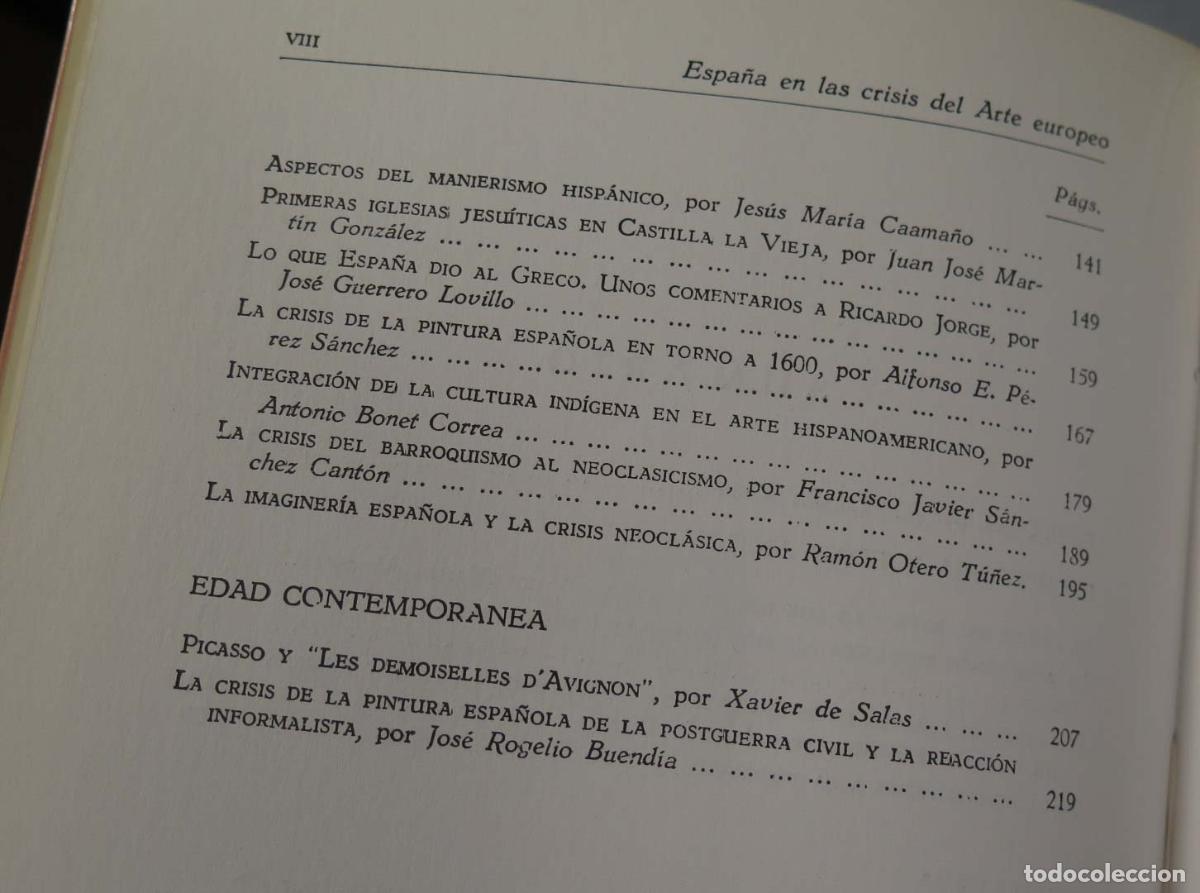 Libros de segunda mano: Espana en las Crisis del Arte Europeo - Foto 3