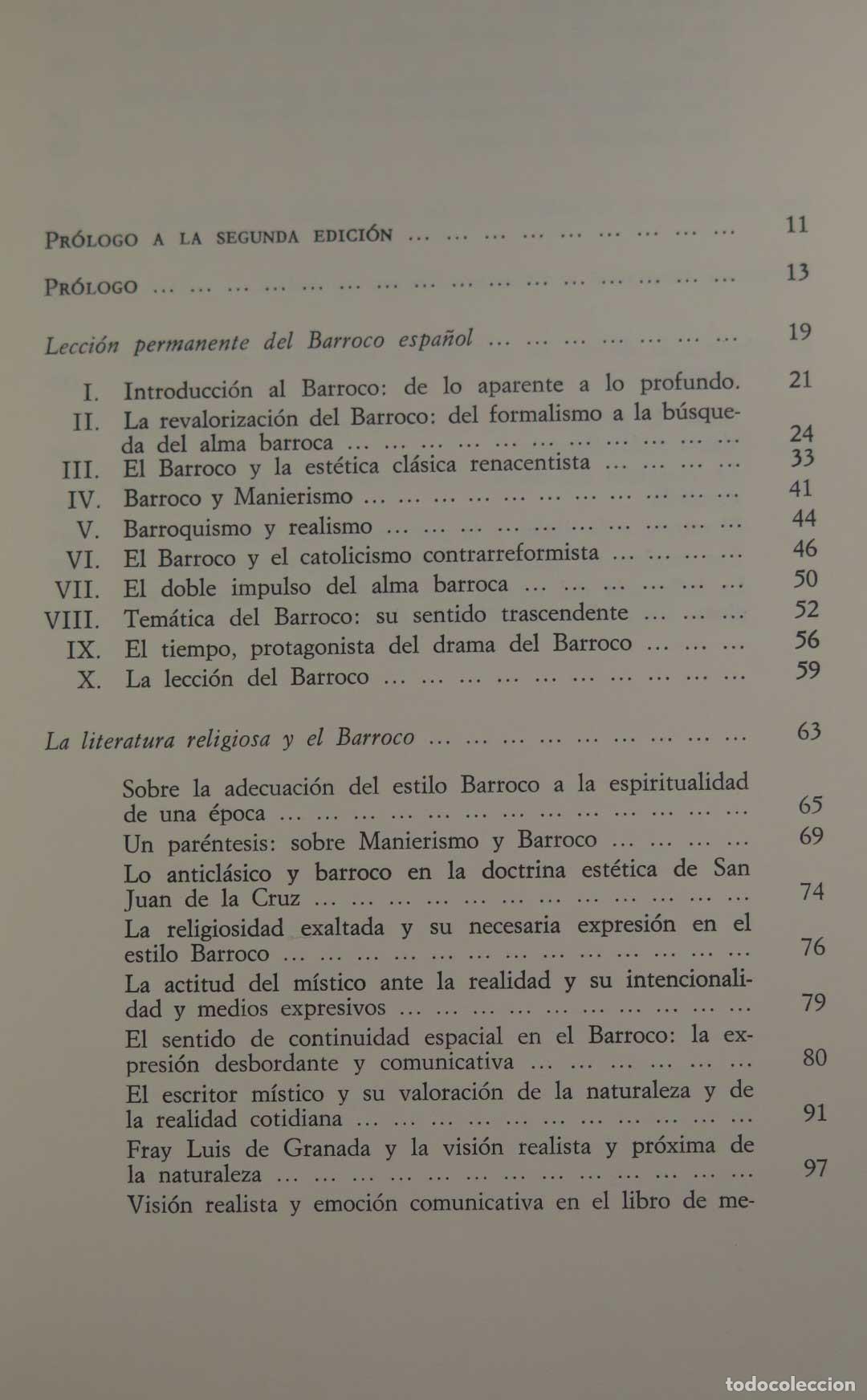 Libros de segunda mano: MANIERISMO Y BARROCO Emilio Orozco D&iacute;az - Foto 2
