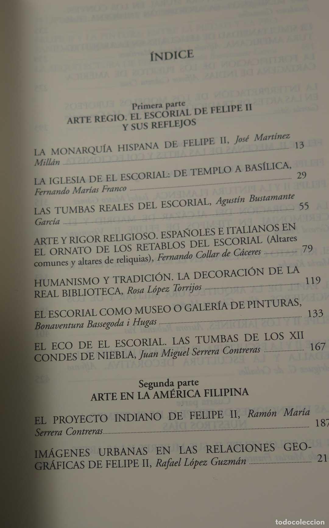 Libros de segunda mano: FELIPE II Y EL ARTE DE SU TIEMPO. - Foto 2