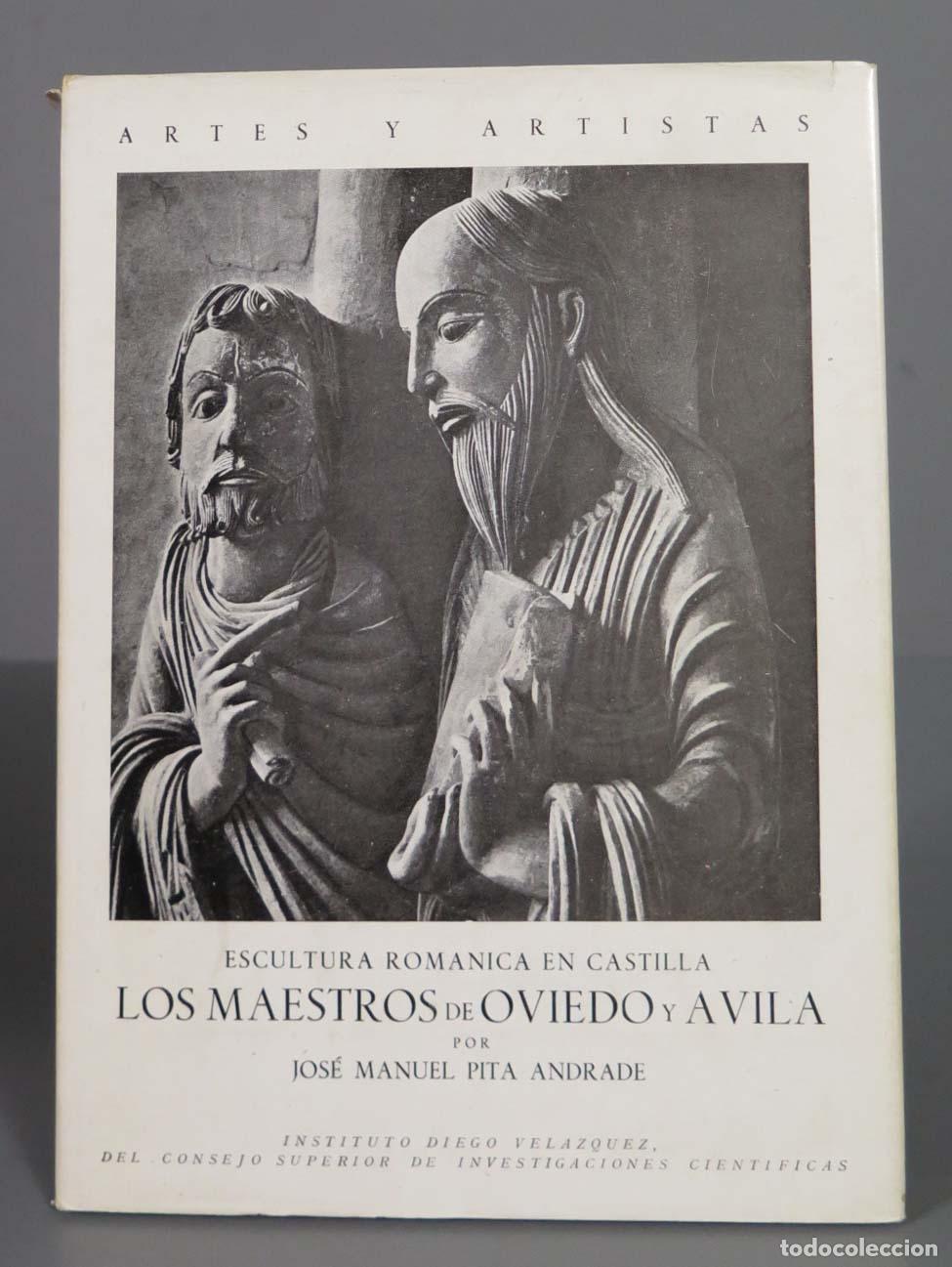 Second hand books: ESCULTURA ROMANICA EN CASTILLA LOS MAESTROS AVILA. Andrade, Jose Manuel Pita
