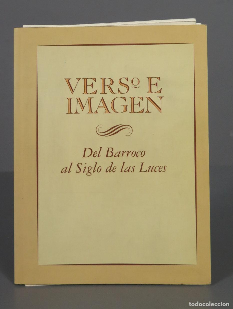 Libros de segunda mano: Verso E Imagen: Del Barroco Al Siglo De Las Luces - Foto 1