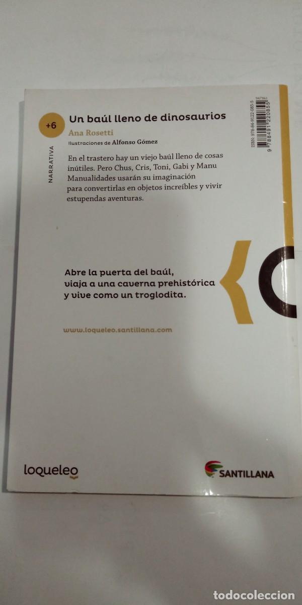 Libros de segunda mano: Un ba&uacute;l lleno de dinosaurios Ana Rosetti - Foto 2