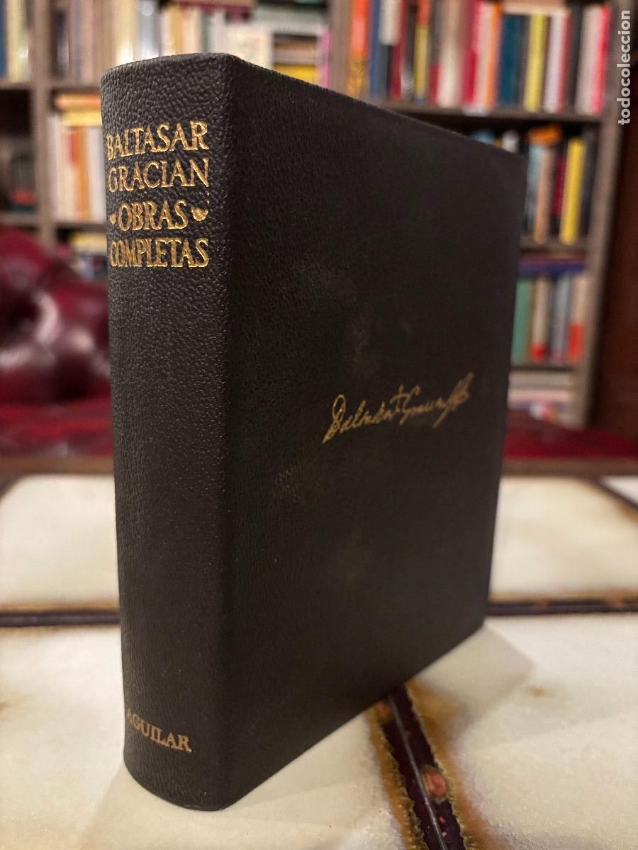 Libros de segunda mano: Baltasar Graci&aacute;n. Obras completas. Aguilar - Foto 1