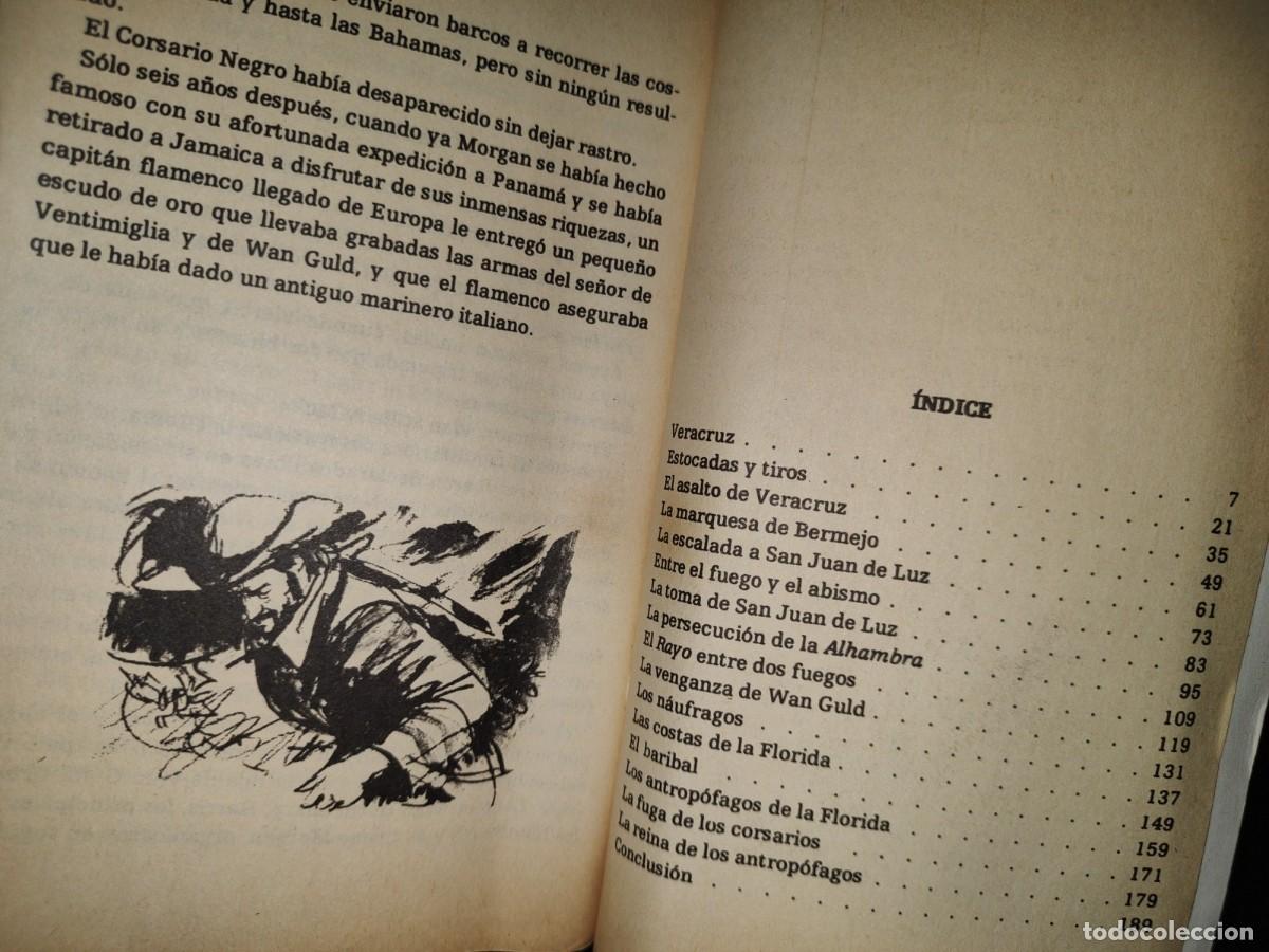 Libros de segunda mano: 152- LA VENGANZA DE WAN GULD - EMILIO SALGARI - EDICIONES ORBIS, S. A. - 1987 - Foto 12