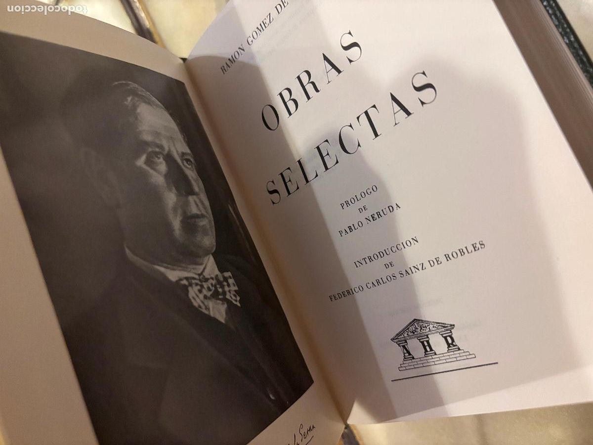 Libros de segunda mano: Ram&oacute;n G&oacute;mez de la Serna. Obras selectas. Carroggio. - Foto 3