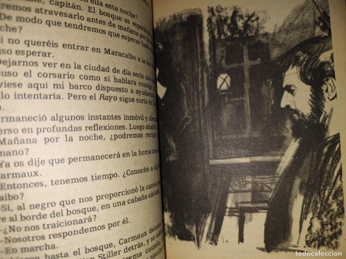 Libros de segunda mano: 152- EL CORSARIO NEGRO - EMILIO SALGARI - EDICIONES ORBIS, S. A. - 1987 - Foto 6