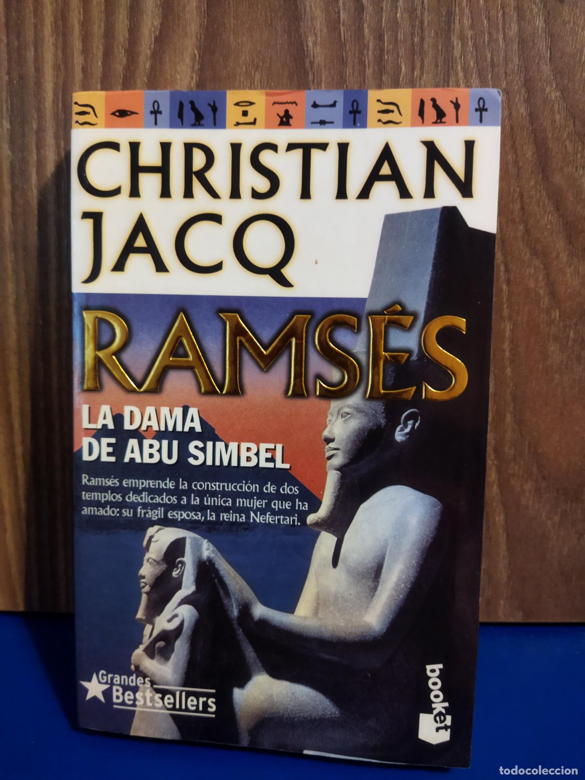 Libros de segunda mano: La dama de Abu simbel Christian Jacq - Foto 1