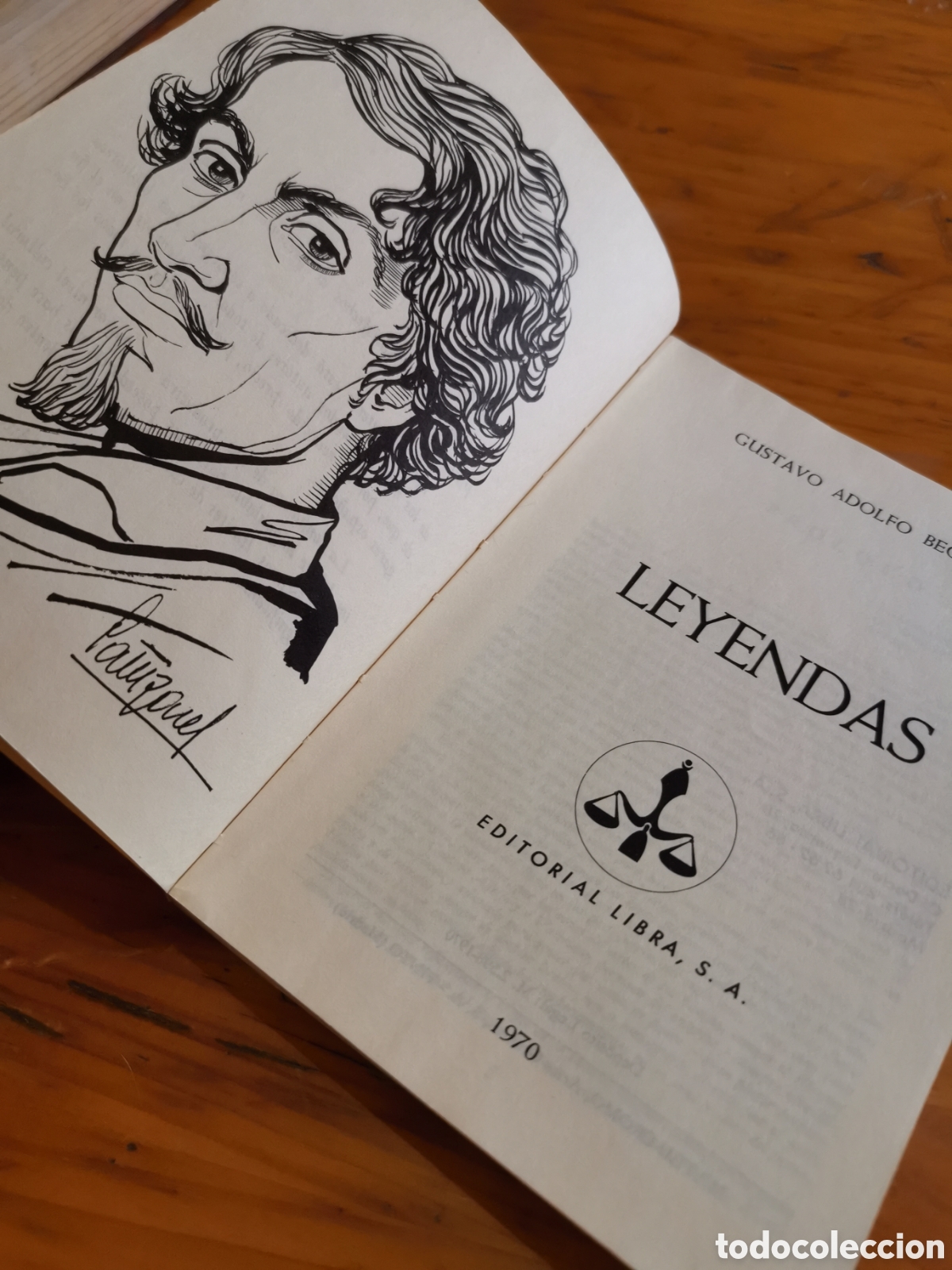 Libros de segunda mano: Libro leyendas, Gustavo Adolfo becquer a&ntilde;o 1970 - Foto 3