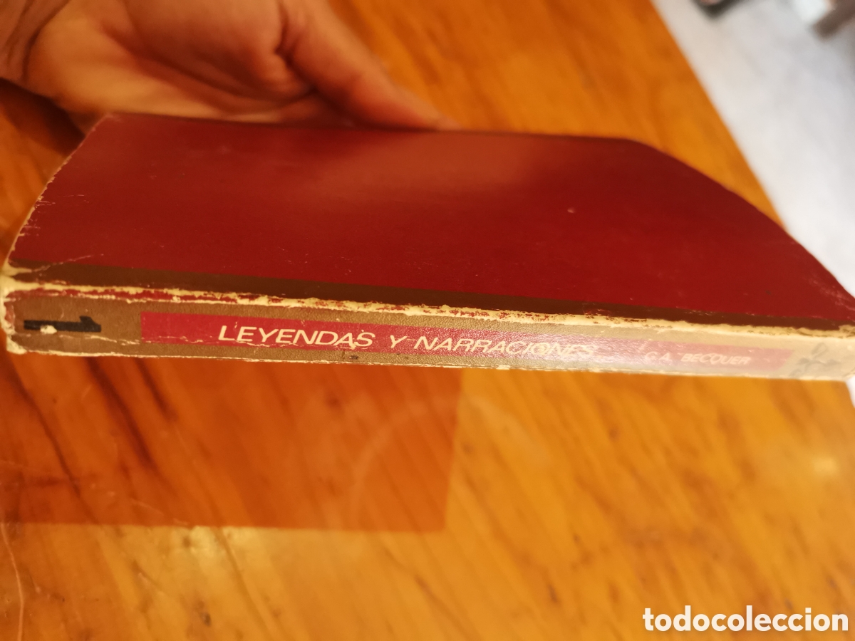 Libros de segunda mano: Libro leyendas, Gustavo Adolfo becquer a&ntilde;o 1970 - Foto 5