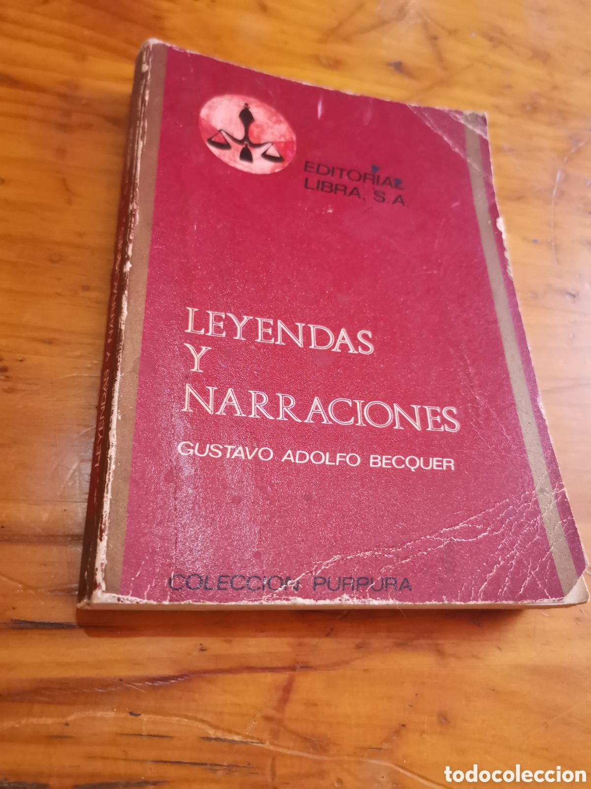Libros de segunda mano: Libro leyendas, Gustavo Adolfo becquer a&ntilde;o 1970 - Foto 1