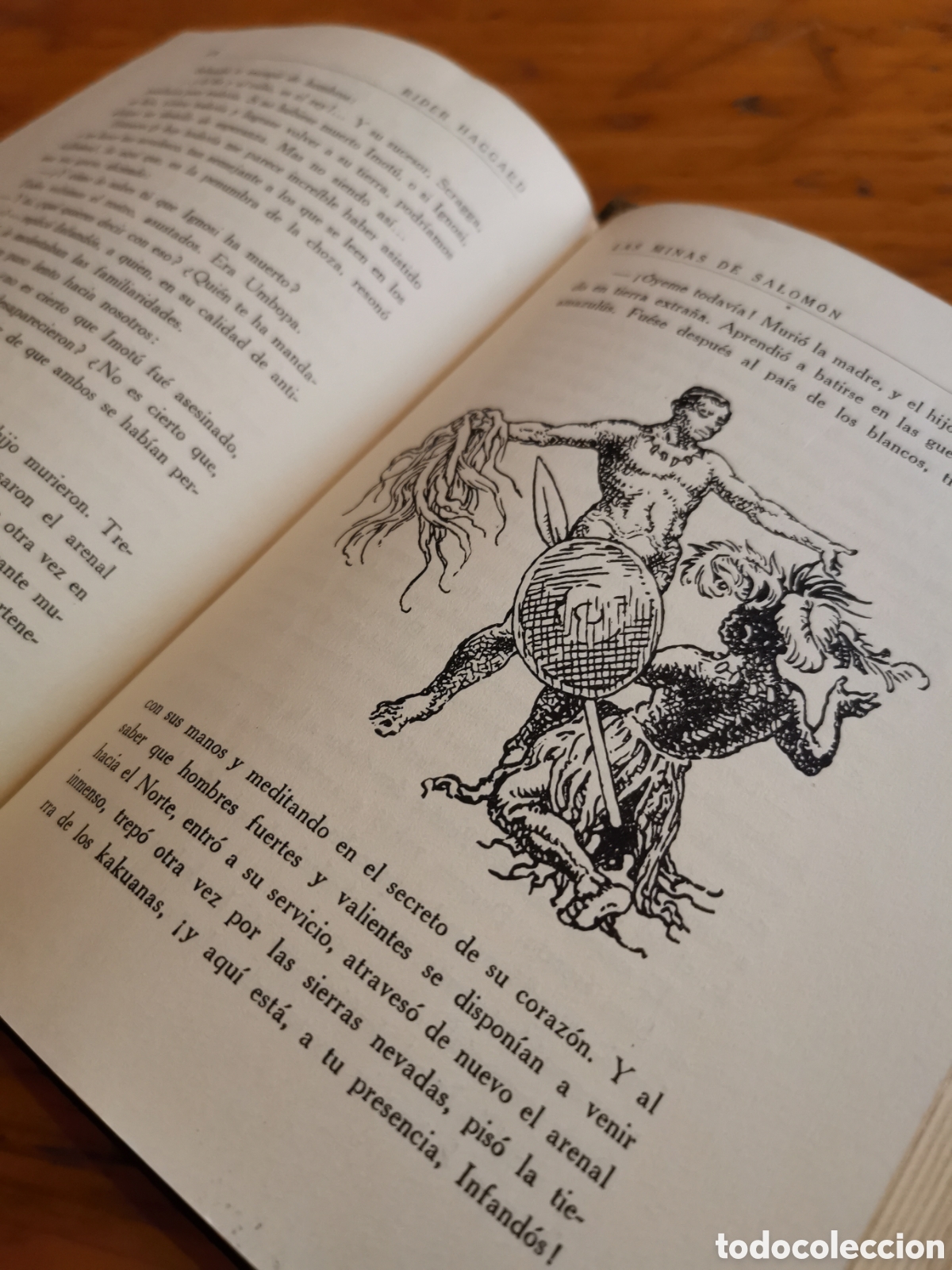 Libros de segunda mano: Libro las minas de Salom&oacute;n,rider haggard, a&ntilde;o 1952 - Foto 6