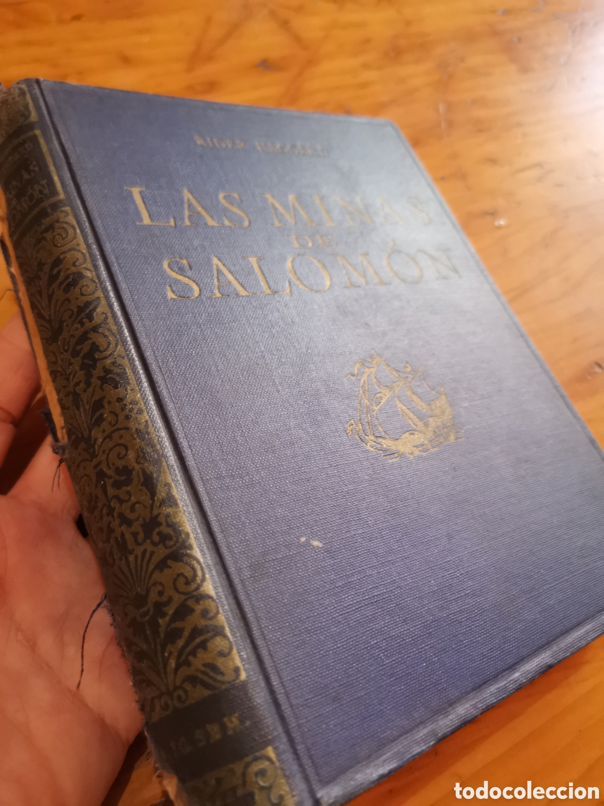 Libros de segunda mano: Libro las minas de Salom&oacute;n,rider haggard, a&ntilde;o 1952 - Foto 9