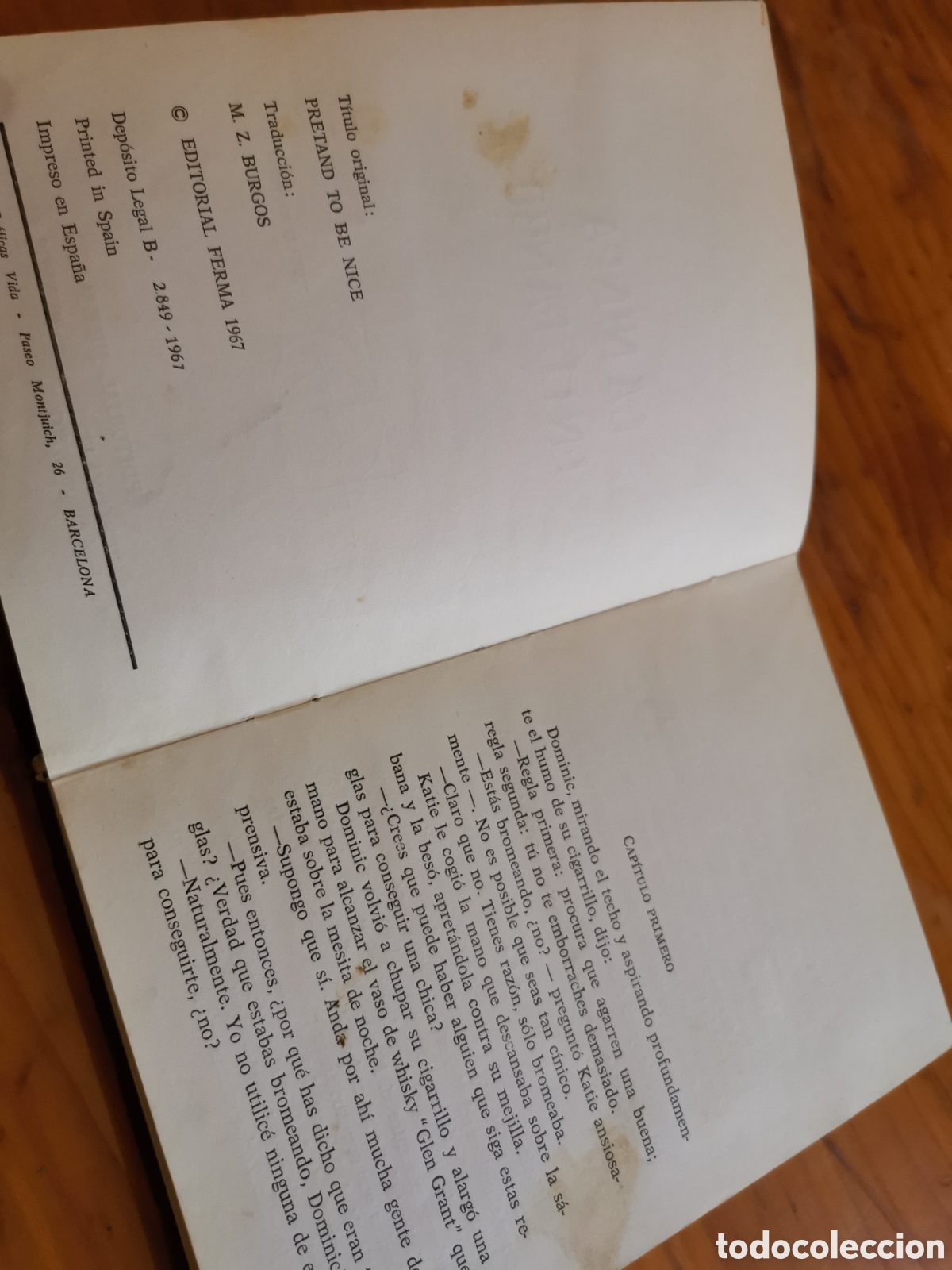 Libros de segunda mano: Libro la ninfa en el fango de Annabel dilke a&ntilde;o 1967 - Foto 4