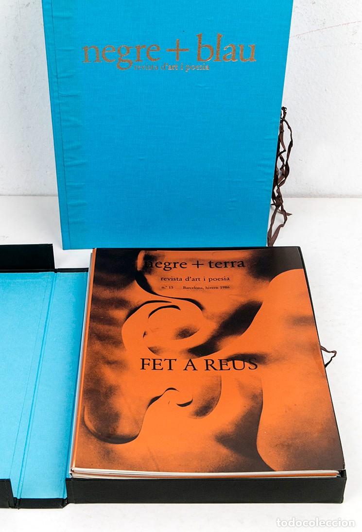 Libros de segunda mano: NEGRE + BLAU - 20 N&Uacute;MEROS (TODOS) - THARRATS - Foto 2