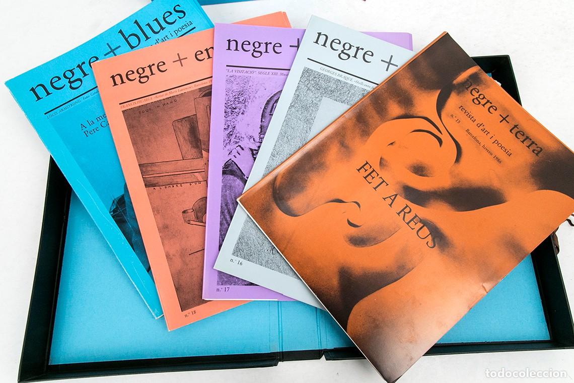 Libros de segunda mano: NEGRE + BLAU - 20 N&Uacute;MEROS (TODOS) - THARRATS - Foto 4